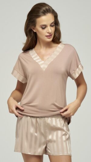 sku: W22-00SS212 | Brand: Marc Andre  | Size: 36 38 40 42  | Colors: Золотистый  | Бренды Marc&Andre | Домашняя одежда Шорты | Title: Шорты SILK STORY