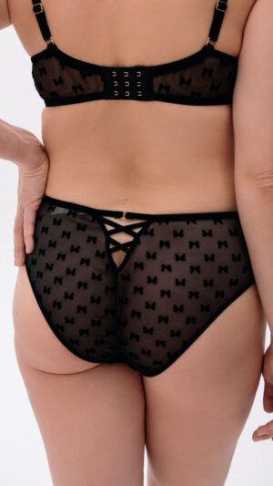 sku: 165087 | Brand: Rose&Petal  | Size: XSmall Small Medium Large XLarge XXLarge  | Colors: Черный  | Бренды Rose&Petal | Трусы Нижнее белье Слипы | Title: Слипы FLIRT