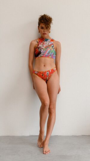 sku: 22981181 | Brand: Roda Soleil  | Size: XSmall Small Medium Large  | Colors: Цветной  | Бренды RoDa Soleil | Купальники Раздельные | Title: Слипы ГРАФФИТИ