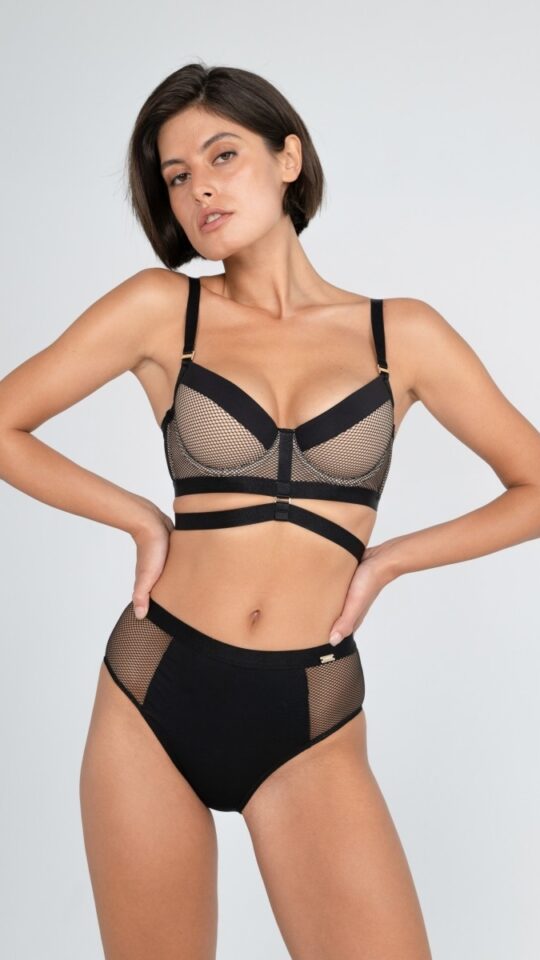 sku: 65081 | Brand: Rose&Petal  | Size: XSmall Small Medium Large XLarge XXLarge  | Colors: Белый Черный  | Бренды Rose&Petal | Трусы Нижнее белье Слипы | Title: Слипы LE CINQUIEME ELEMENT