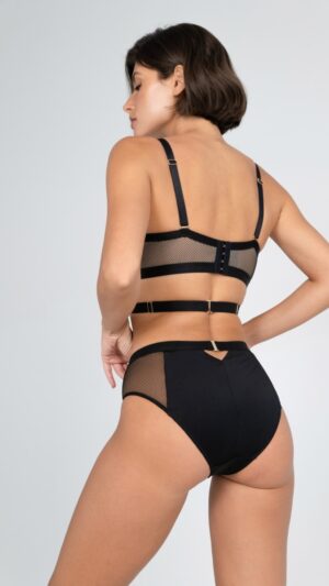 sku: 65081 | Brand: Rose&Petal  | Size: XSmall Small Medium Large XLarge XXLarge  | Colors: Белый Черный  | Бренды Rose&Petal | Трусы Нижнее белье Слипы | Title: Слипы LE CINQUIEME ELEMENT