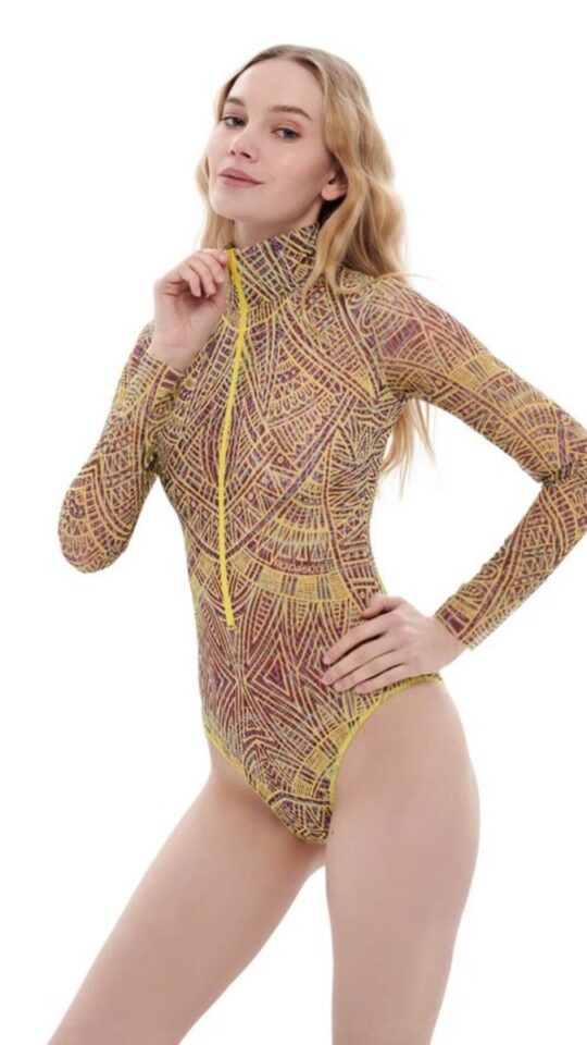 sku: 24003665 | Brand: RoDaSoleil  | Size: XSmall Small Medium Large XLarge  | Colors: Цветной  | Бренды RoDaSoleil | Купальники Слитные | Title: Слитный купальник АЦТЕКИ