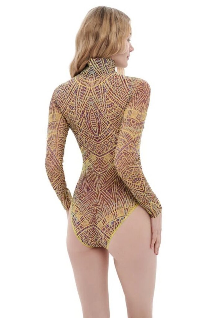 sku: 24003665 | Brand: RoDaSoleil  | Size: XSmall Small Medium Large XLarge  | Colors: Цветной  | Бренды RoDaSoleil | Купальники Слитные | Title: Слитный купальник АЦТЕКИ