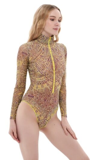 sku: 24003665 | Brand: RoDaSoleil  | Size: XSmall Small Medium Large XLarge  | Colors: Цветной  | Бренды RoDaSoleil | Купальники Слитные | Title: Слитный купальник АЦТЕКИ