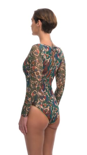 sku: 23001085 | Brand: Roda Soleil  | Size: XSmall Small Medium Large XLarge  | Colors: Цветной  | Бренды RoDa Soleil | Купальники Слитные | Title: Слитный купальник АЛКОНОСТ