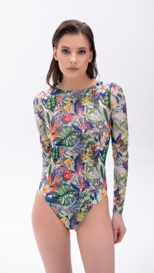 sku: 23001038 | Brand: Roda Soleil  | Size: XSmall Small Medium Large XLarge  | Colors: Цветной  | Бренды RoDa Soleil | Купальники Слитные | Title: Слитный купальник ГЕПАРДЫ