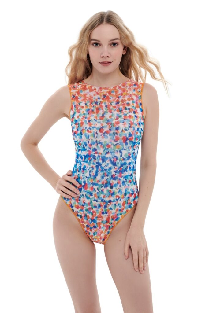 sku: 24001154 | Brand: RoDaSoleil  | Size: XSmall Small Medium Large  | Colors: Цветной  | Бренды RoDaSoleil | Купальники Слитные | Title: Слитный купальник КОНФЕТТИ