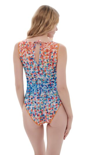 sku: 24001154 | Brand: RoDaSoleil  | Size: XSmall Small Medium Large  | Colors: Цветной  | Бренды RoDaSoleil | Купальники Слитные | Title: Слитный купальник КОНФЕТТИ
