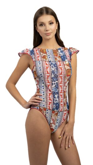sku: 22004183 | Brand: Roda Soleil  | Size: XSmall Small Medium Large XLarge  | Colors: Цветной  | Бренды RoDa Soleil | Купальники Слитные | Title: Слитный купальник ПЭЧВОРК
