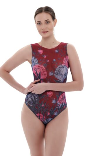 sku: 24001123 | Brand: RoDaSoleil  | Size: XSmall Small Medium Large XLarge  | Colors: Цветной  | Бренды RoDaSoleil | Купальники Слитные | Title: Слитный купальник ПИОНЫ