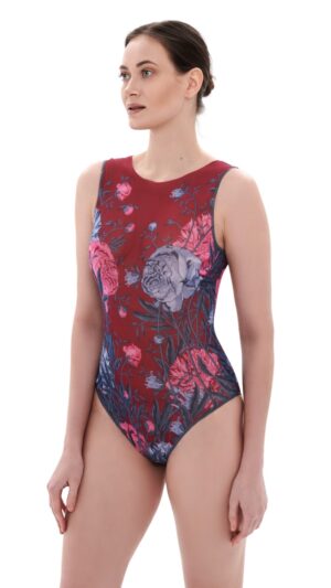 sku: 24001123 | Brand: RoDaSoleil  | Size: XSmall Small Medium Large XLarge  | Colors: Цветной  | Бренды RoDaSoleil | Купальники Слитные | Title: Слитный купальник ПИОНЫ