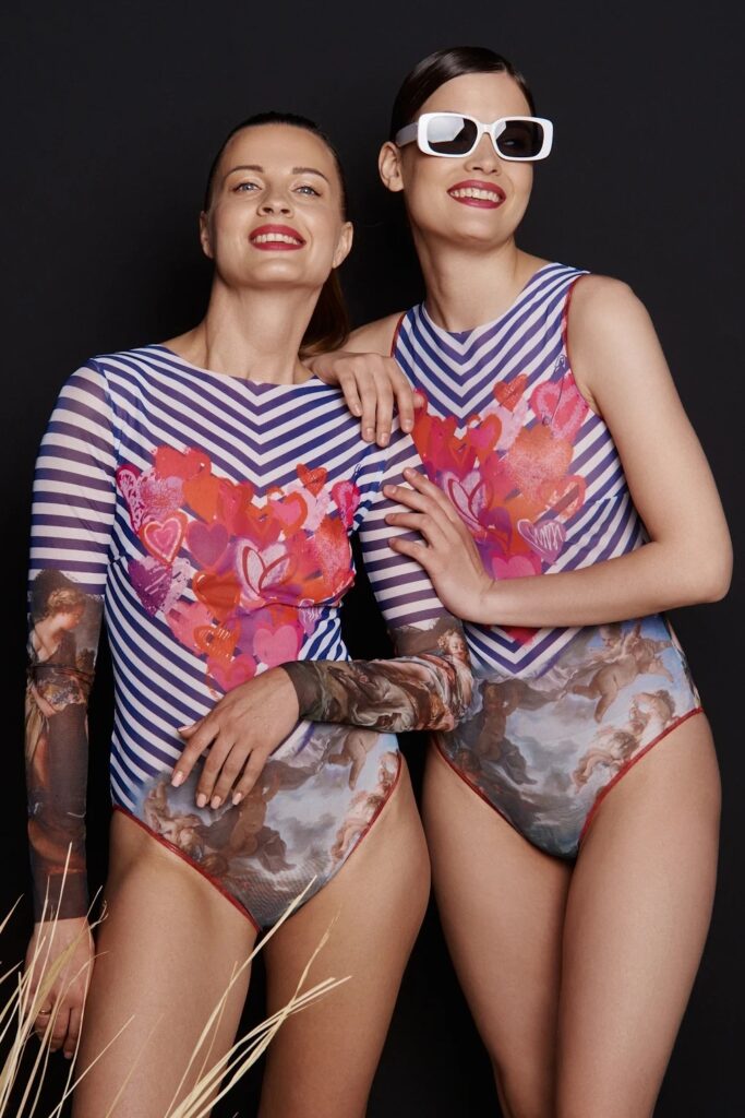 sku: 24001047 | Brand: RoDaSoleil  | Size: XSmall Small Medium Large XLarge  | Colors: Цветной  | Бренды RoDaSoleil | Купальники Слитные | Title: Слитный купальник ТЕЛЬНЯШКА-БУШЕ