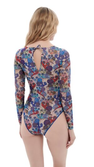 sku: 24001060 | Brand: RoDaSoleil  | Size: XSmall Small Medium Large XLarge  | Colors: Цветной  | Бренды RoDaSoleil | Купальники Слитные | Title: Слитный купальник УЛИТКИ