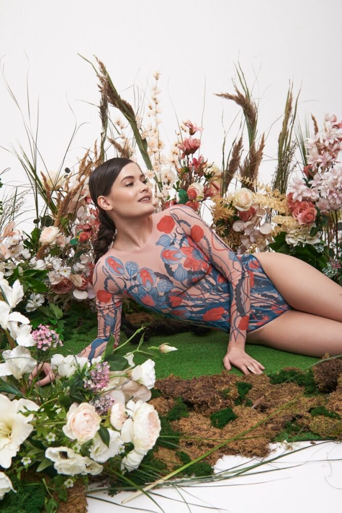 sku: 24001044 | Brand: RoDaSoleil | Size: XSmall Small Medium Large XLarge | Colors: Цветной | Бренды RoDaSoleil | Купальники Слитные | Title: Слитный купальник УНДИНА