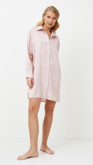 sku: AURELIA | Brand: Aruelle  | Size: XSmall Small Medium Large XLarge XXLarge  | Colors: Светло-Розовый  | Бренды Aruelle | Домашняя одежда Сорочки | Title: Сорочка AURELIA