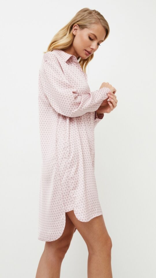 sku: AURELIA | Brand: Aruelle  | Size: XSmall Small Medium Large XLarge XXLarge  | Colors: Светло-Розовый  | Бренды Aruelle | Домашняя одежда Сорочки | Title: Сорочка AURELIA