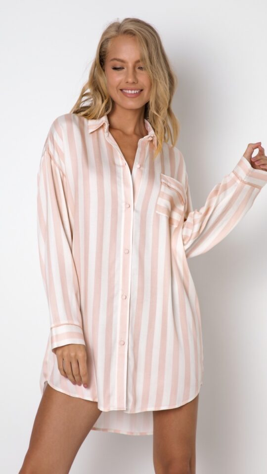 sku: BRIE | Brand: Aruelle  | Size: XSmall Small Medium Large XLarge XXLarge  | Colors: Персиковый/Шампань  | Бренды Aruelle | Домашняя одежда Сорочки | Title: Сорочка BRIE