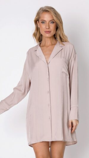 sku: CASSIDY | Brand: Aruelle  | Size: XSmall Small Medium Large XLarge XXLarge  | Colors: Латте  | Бренды Aruelle | Домашняя одежда Сорочки | Title: Сорочка CASSIDY