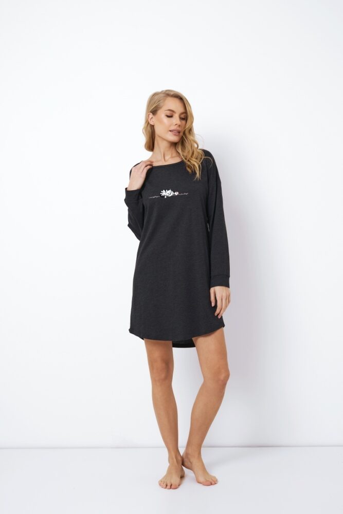 sku: DIONELLA | Brand: Aruelle  | Size: XSmall Small Medium Large XLarge  | Colors: Графит  | Бренды Aruelle | Домашняя одежда Сорочки | Title: Сорочка DIONELLA