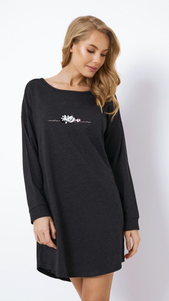 sku: DIONELLA | Brand: Aruelle  | Size: XSmall Small Medium Large XLarge  | Colors: Графит  | Бренды Aruelle | Домашняя одежда Сорочки | Title: Сорочка DIONELLA