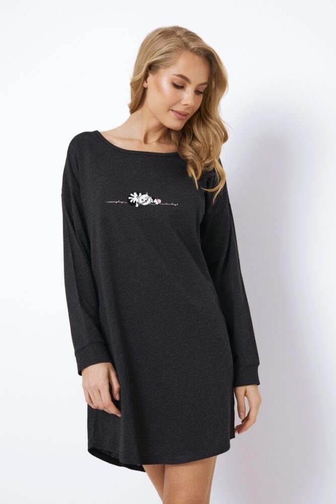 sku: DIONELLA | Brand: Aruelle  | Size: XSmall Small Medium Large XLarge  | Colors: Графит  | Бренды Aruelle | Домашняя одежда Сорочки | Title: Сорочка DIONELLA