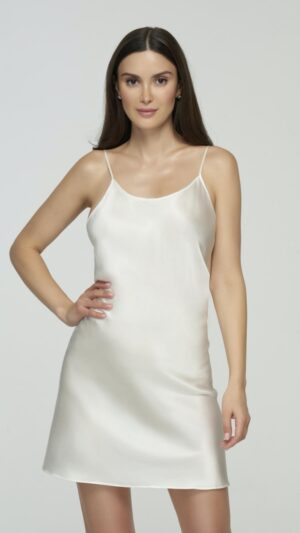 sku: S23-03SS103-S | Brand: Marc Andre  | Size: 36 38 40 42  | Colors: Белый  | Бренды Marc&Andre | Домашняя одежда Сорочки | Title: Сорочка EDEN