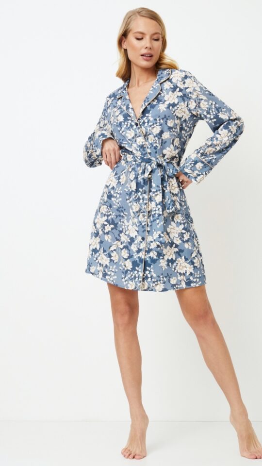 sku: FRANCINE | Brand: Aruelle | Size: XSmall Small Medium Large XLarge XXLarge | Colors: Серо-голубой | Бренды Aruelle | Домашняя одежда Сорочки | Title: Сорочка FRANCINE