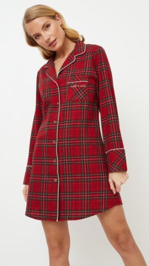 sku: HOLLY | Brand: Aruelle  | Size: XSmall Small Medium Large XLarge XXLarge  | Colors: Бургундское вино  | Бренды Aruelle | Домашняя одежда Сорочки | Title: Сорочка HOLLY