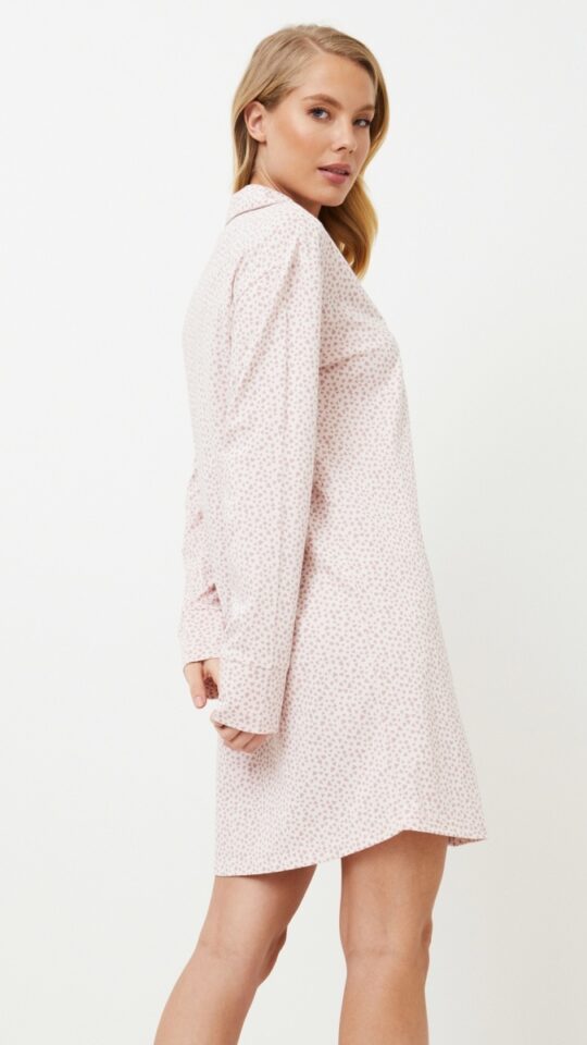 sku: LARA | Brand: Aruelle  | Size: XSmall Small Medium Large XLarge XXLarge  | Colors: Пудровый  | Бренды Aruelle | Домашняя одежда Сорочки | Title: Сорочка LARA