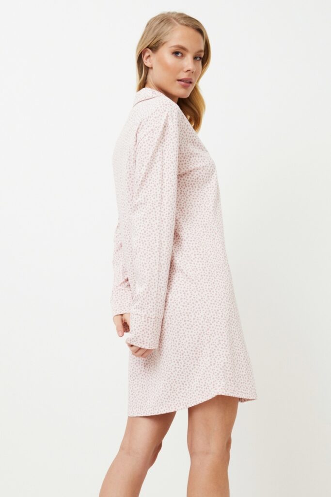 sku: LARA | Brand: Aruelle  | Size: XSmall Small Medium Large XLarge XXLarge  | Colors: Пудровый  | Бренды Aruelle | Домашняя одежда Сорочки | Title: Сорочка LARA