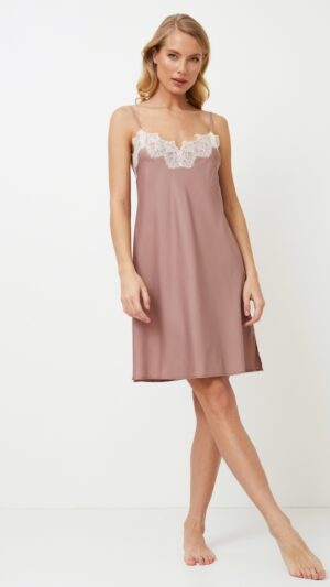 sku: PRIMROSE | Brand: Aruelle  | Size: XSmall Small Medium Large XLarge  | Colors: Пыльная роза  | Бренды Aruelle | Домашняя одежда Сорочки | Title: Сорочка PRIMROSE