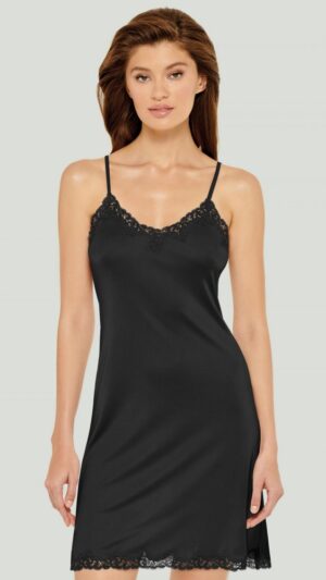 sku: A9-00SV303 | Brand: Marc Andre  | Size: 36 38 40 42  | Colors: Черный  | Бренды Marc&Andre | Домашняя одежда Сорочки | Title: Сорочка SILK BLEND