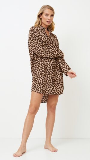 sku: SUSAN | Brand: Aruelle | Size: XSmall Small Medium Large XLarge XXLarge | Colors: Кофейный | Бренды Aruelle | Домашняя одежда Сорочки | Title: Сорочка SUSAN