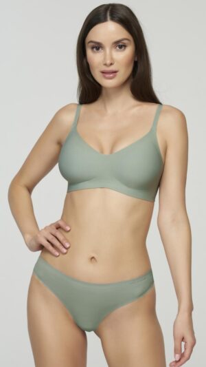 sku: W22-1191-STO-SZ | Brand: Marc Andre  | Size: 36 38 40 42 44  | Colors: Зеленый  | Бренды Marc&Andre | Трусы Нижнее белье Стринги | Title: Стринги SECOND SKIN
