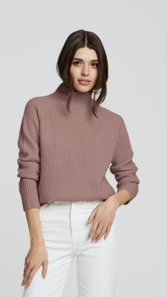 sku: W23-00CH1719 | Brand: Marc Andre  | Size: 36 38 40 42 44  | Colors: Коричневый  | Бренды Marc&Andre | Кашемир Джемперы | Title: Свитер DELIGHTFUL