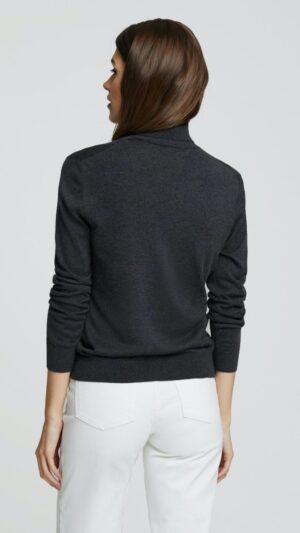 sku: W21-00SC318 | Brand: Marc Andre  | Size: 36 38 40 42 44  | Colors: Серый  | Бренды Marc&Andre | Кашемир Джемперы | Title: Свитер-водолазка LAVISH SENSE