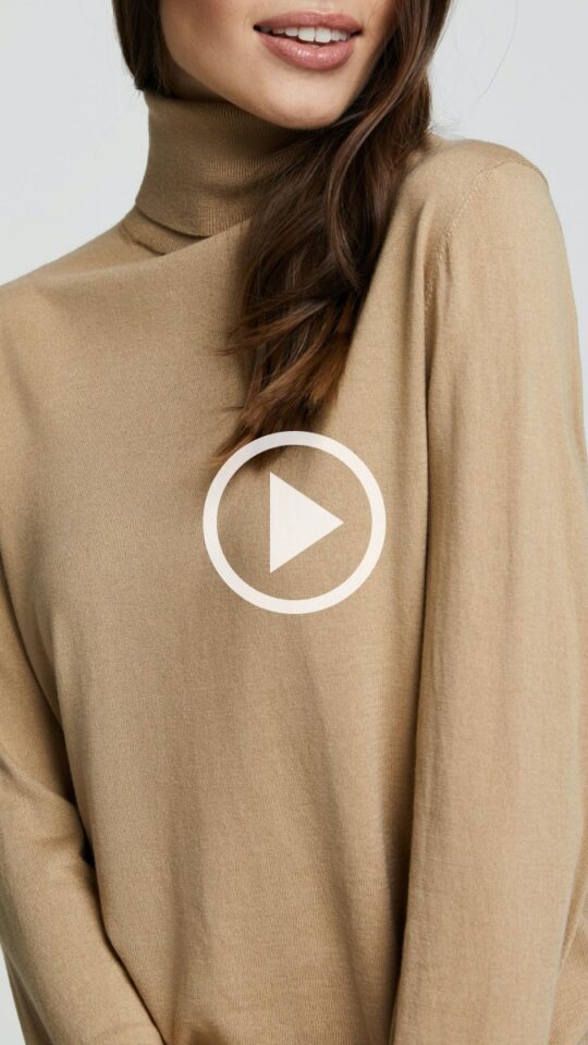 sku: W21-00SC418 | Brand: Marc Andre  | Size: 36 38 40 42 44  | Colors: Коричневый  | Бренды Marc&Andre | Кашемир Джемперы | Title: Свитер-водолазка LAVISH SENSE