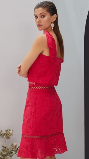 sku: 55426 | Brand: Laete  | Size: Small Medium Large  | Colors: Фуксия Черный  | Бренды Laete | Пляжная одежда | Title: Топ
