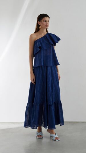 sku: 61911 | Brand: Laete  | Size: XSmall Small Medium Large XLarge  | Colors: Белый Манго Синий  | Бренды Laete | Пляжная одежда | Title: Топ