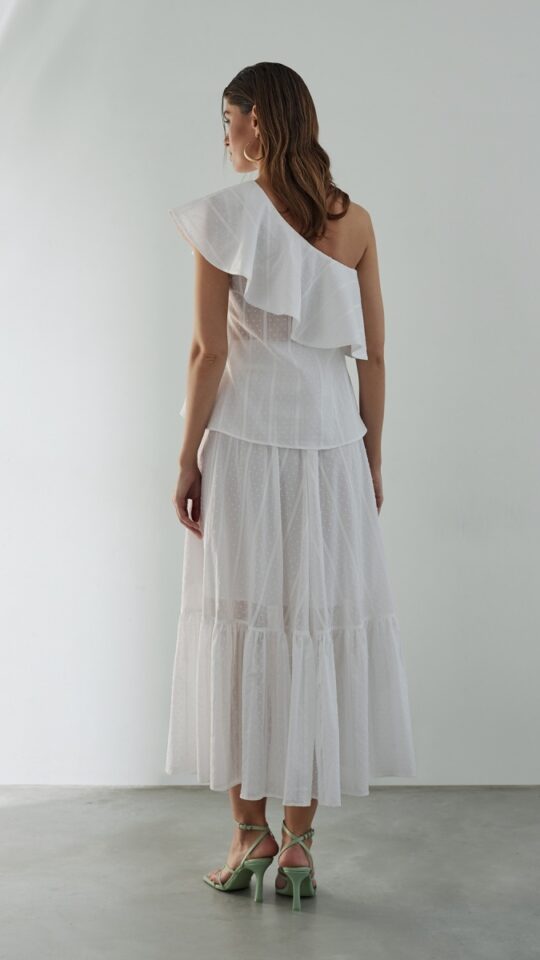 sku: 61911 | Brand: Laete  | Size: XSmall Small Medium Large XLarge  | Colors: Белый Манго Синий  | Бренды Laete | Пляжная одежда | Title: Топ