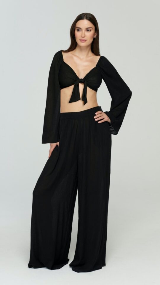 sku: LB23-02 | Brand: Marc Andre  | Size: Onesize  | Colors: Черный  | Бренды Marc&Andre | Пляжная одежда | Title: Топ ECOVERO