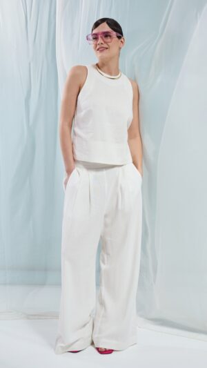 sku: EUPHRATES | Brand: Bip-Bip  | Size: Small Medium Large XLarge  | Colors: Белый Серо-коричневый Черный  | Бренды Bip-bip | Пляжная одежда | Title: Брюки EUPHRATES