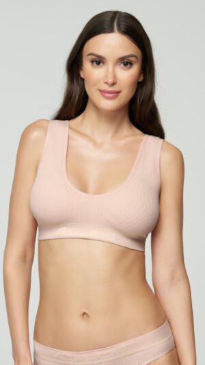 sku: S23-0765-TPS-SY | Brand: Marc Andre  | Size: 36 38 40 42  | Colors: Розовый  | Бренды Marc&Andre | Бюстгальтер Нижнее белье Топ | Title: Топ DAILY JOY