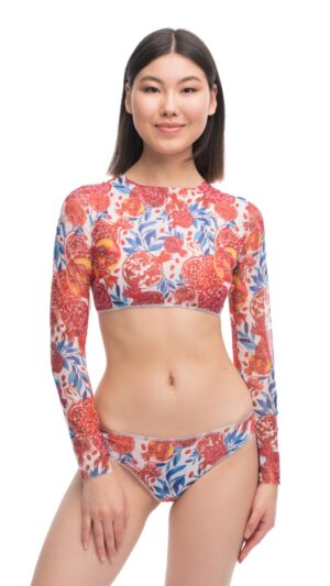 sku: 23099942 | Brand: Roda Soleil  | Size: XSmall Small Medium Large XLarge  | Colors: Красный  | Бренды RoDa Soleil | Купальники Раздельные | Title: Топ ГРАНАТЫ КРАСНЫЕ