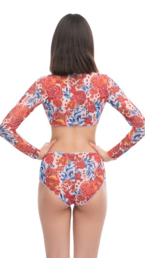 sku: 23099942 | Brand: Roda Soleil  | Size: XSmall Small Medium Large XLarge  | Colors: Красный  | Бренды RoDa Soleil | Купальники Раздельные | Title: Топ ГРАНАТЫ КРАСНЫЕ