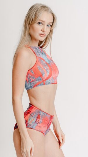 sku: 20019958 | Brand: Roda Soleil  | Size: XSmall Small Medium Large  | Colors: Розовый  | Бренды RoDa Soleil | Купальники Раздельные | Title: Топ спортивный МЕДУЗА PINK