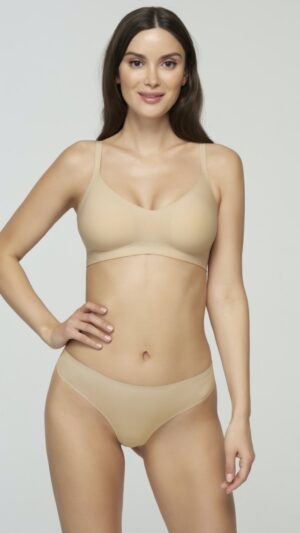 sku: W21-1254-TRS-SY | Brand: Marc Andre  | Size: 36 38 40 42 44  | Colors: Бежевый  | Бренды Marc&Andre | Бюстгальтер Нижнее белье Бескаркасный | Title: Бюстгальтер SECOND SKIN