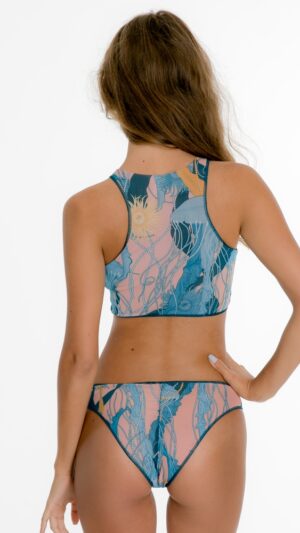sku: 19981151 | Brand: Roda Soleil  | Size: XSmall Small Medium Large  | Colors: Голубой  | Бренды RoDa Soleil | Купальники Раздельные | Title: Слипы МЕДУЗА
