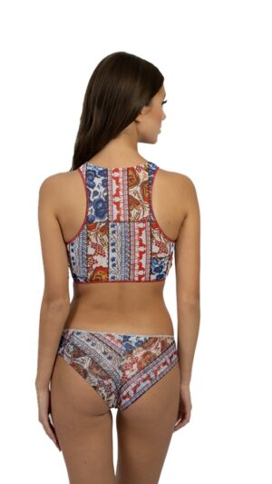 sku: 22019983 | Brand: Roda Soleil  | Size: XSmall Small Medium Large XLarge  | Colors: Цветной  | Бренды RoDa Soleil | Купальники Раздельные | Title: Топ спортивный ПЭЧВОРК