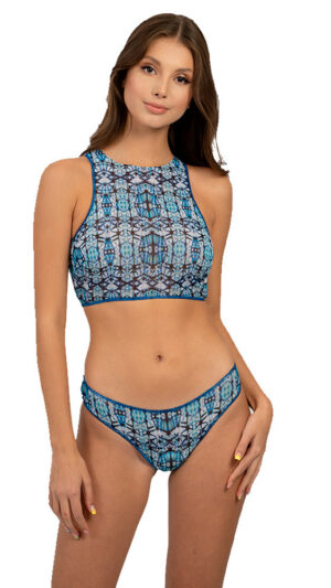 sku: 22019982 | Brand: Roda Soleil  | Size: XSmall Small Medium Large XLarge  | Colors: Голубой  | Бренды RoDa Soleil | Купальники Раздельные | Title: Топ ТАЙ-ДАЙ